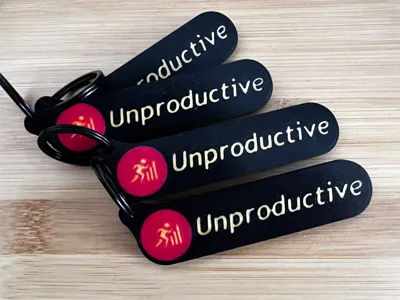 Garmin Unproductive Keychain