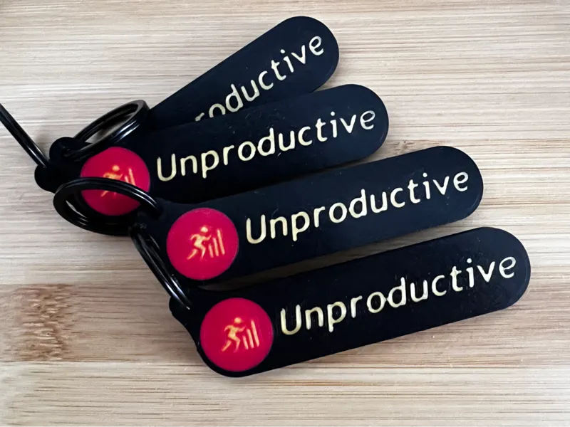 Garmin Unproductive Keychain