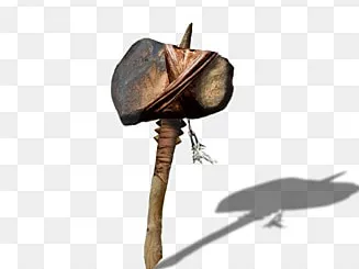 Stone age hammer