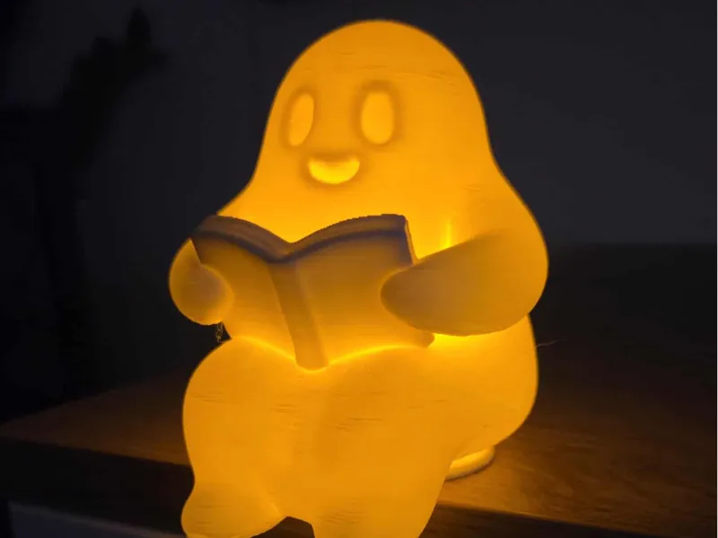 Reading ghost light