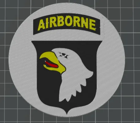Coaster 101st Airborne Division Untersetzer