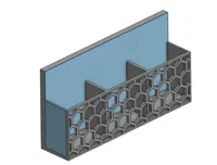 57mm brackets - 30mm extrude - additional adhesive slot