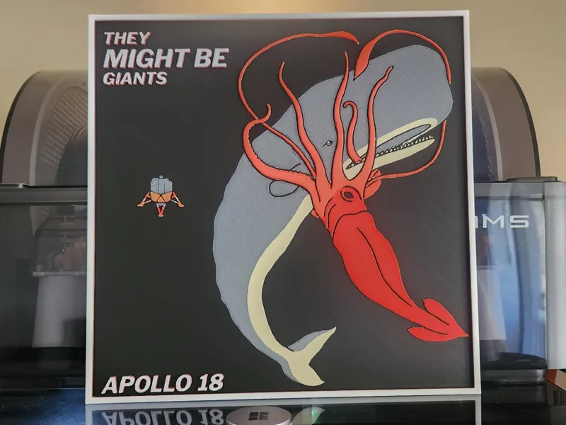 Apollo 18 Album - Hueforge - 7 Colors
