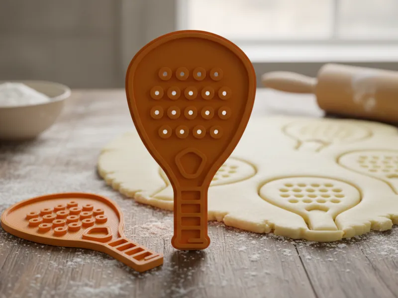Padel racket - cookie cutter