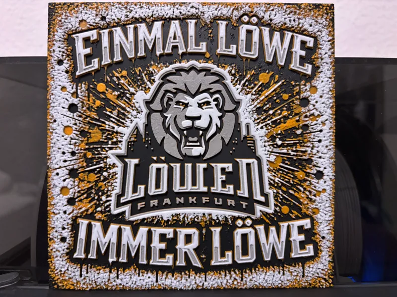 Löwen Frankfurt DEL Eishockey Lions Hueforge
