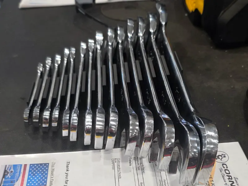 SUNEX 14 piece SAE Angle head wrench set