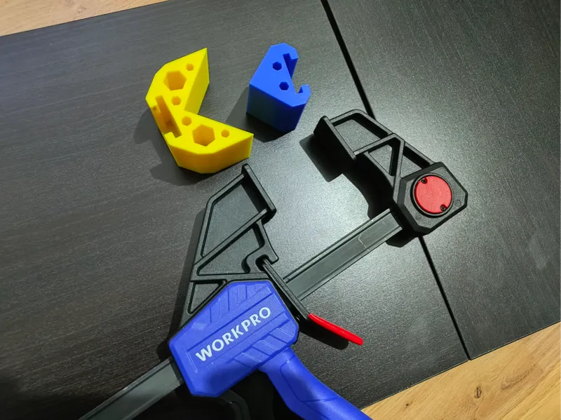 Pac-clamp 90° adapter for Workpro heavy duty clamp