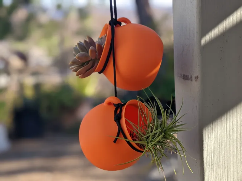 Hangable Clay Jar Inspired Planter