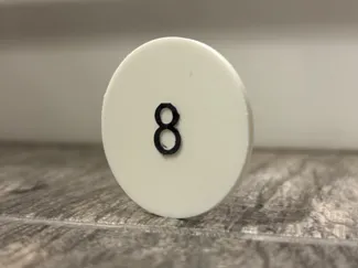 8-Lowercase Delta Coin