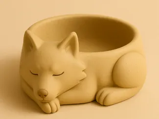 Wolf Candy Bowl