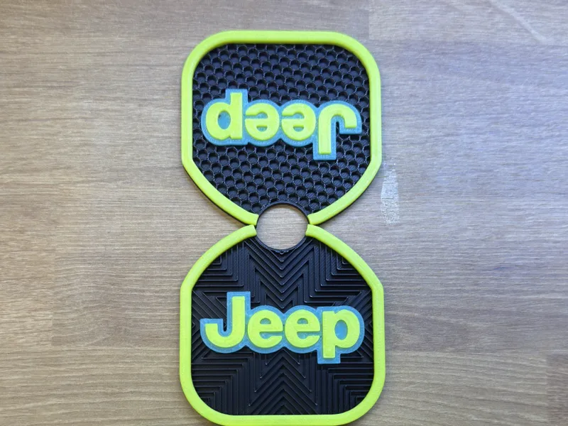 Jeep Wrangler+Gladiator Car Coasters_2018+