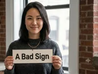 It's a bad sign