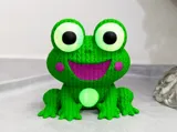 Фигурка Cute Happy Froggy