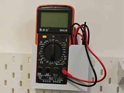 Multimeter Skadis Holder Compatible with Chen Zhou Island 8903 and 31*90