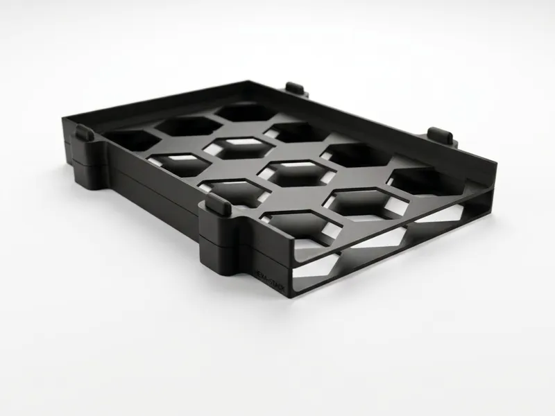 HEXA-STACK Stackable Half Letter Tray -No Supports