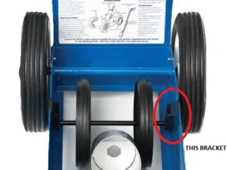 Line Marking Machine Masking Wheel Bracket