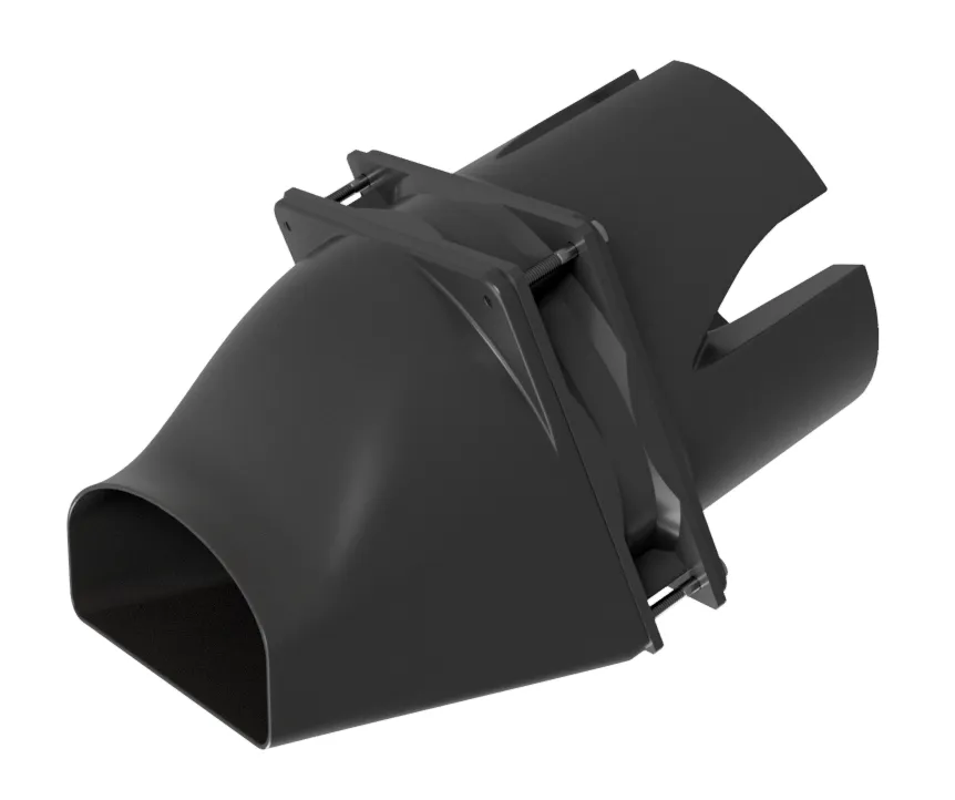 Desk Fan Inlet Duct & Stand for 120mm PC Fan by perryellwood - MakerWorld