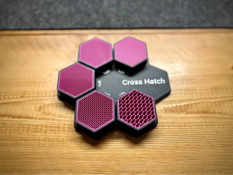 Nerd-Art Infill-Pattern - CROSS HATCH 