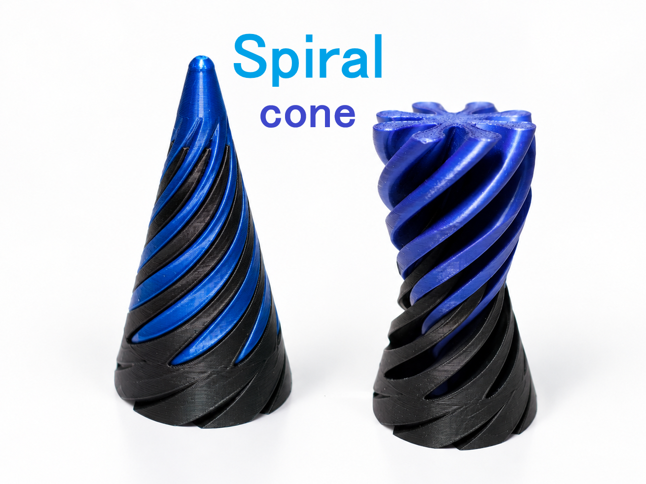 Impossible Passthrough spiral cone fidget - 1
