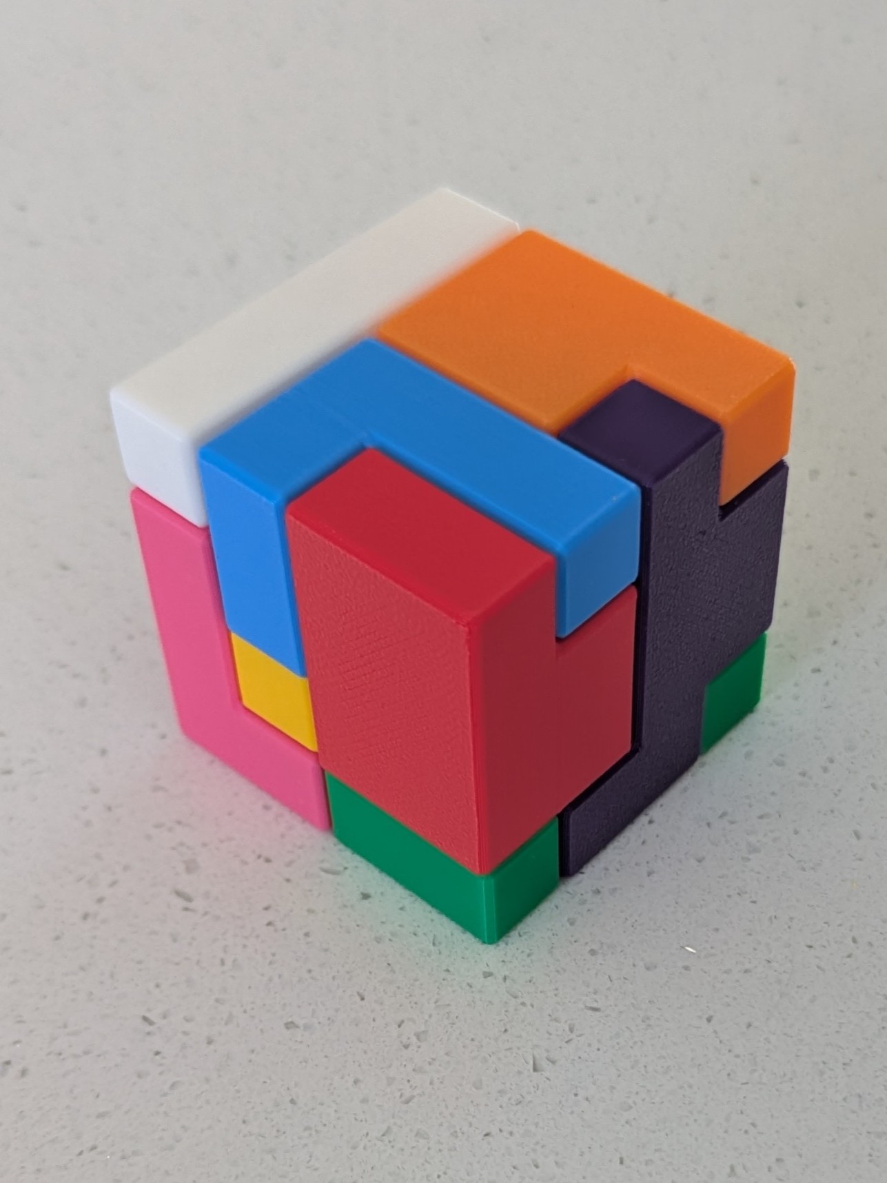 Miniatura 2 do modelo 3D 8 Piece Puzzle Cube