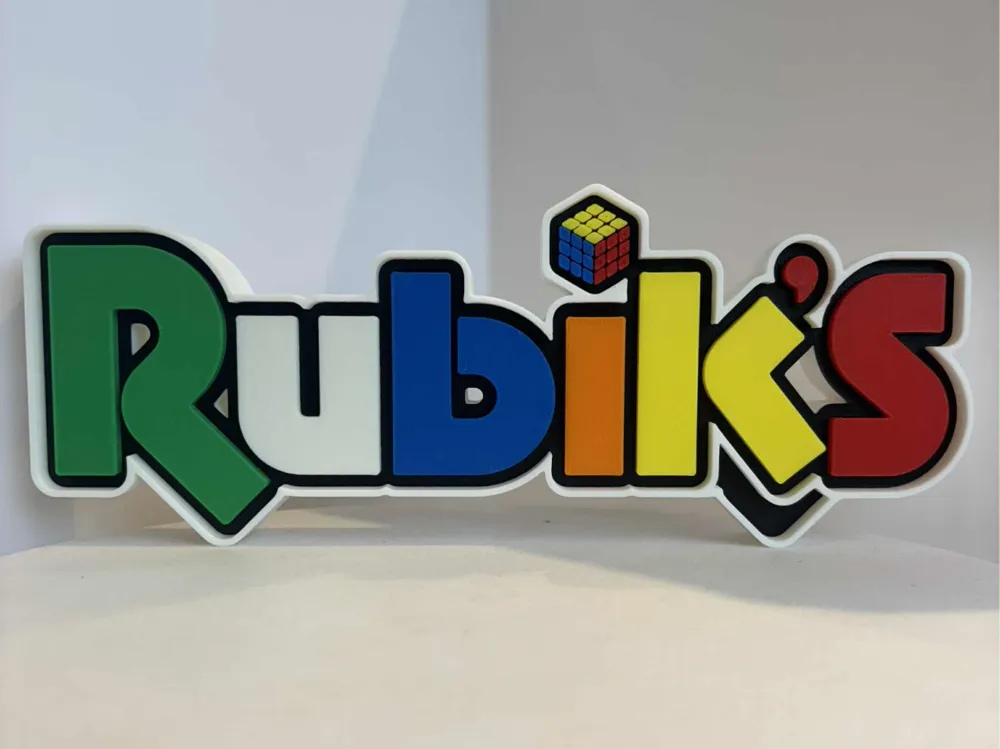 Logo Rubik's Cube - Free 3D Print Model - MakerWorld