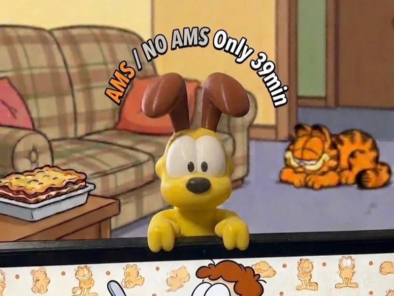 Odie compañero de monitor