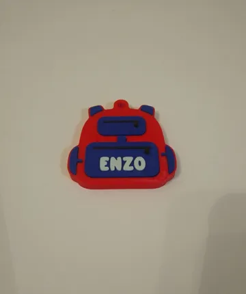Llavero: Llavero Mochila Escolar Personalizable — vista de referencia 4