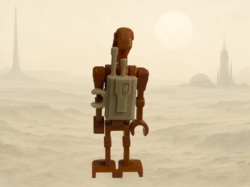Brick Backpack for B1 Battle Driod