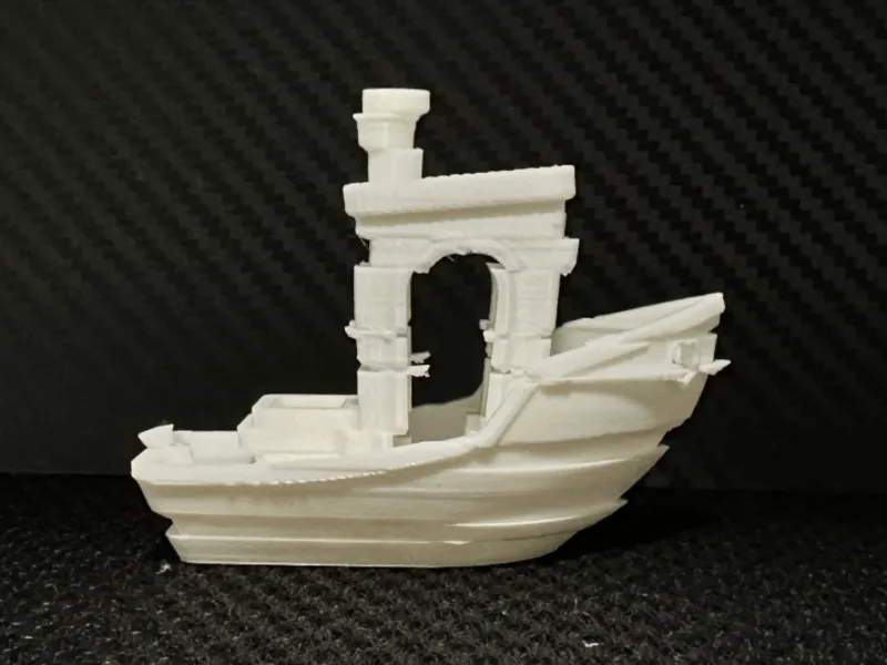 Benchy Glitch Slice Lines