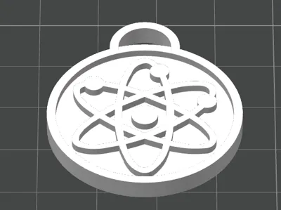 Atom Keychain