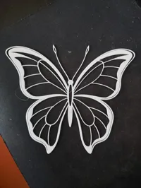 Papillon ajouré mural — photo 4