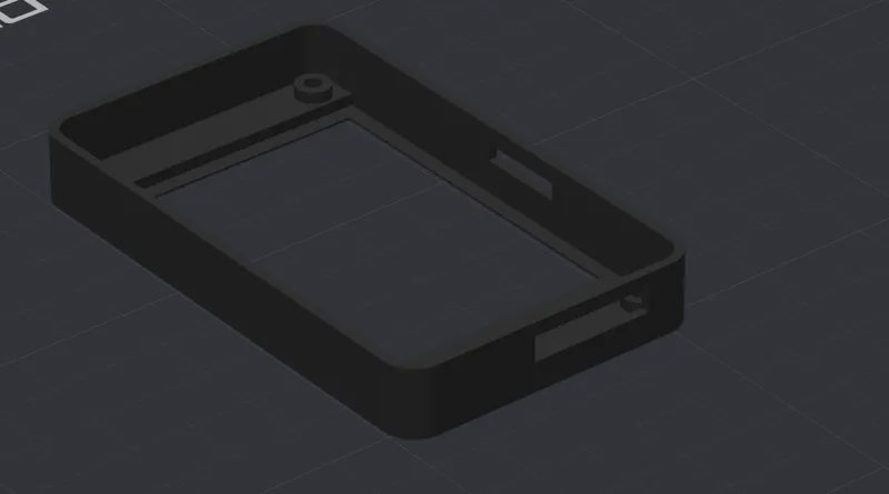 Desk stand for XTouch using ESP322432S028-USB C