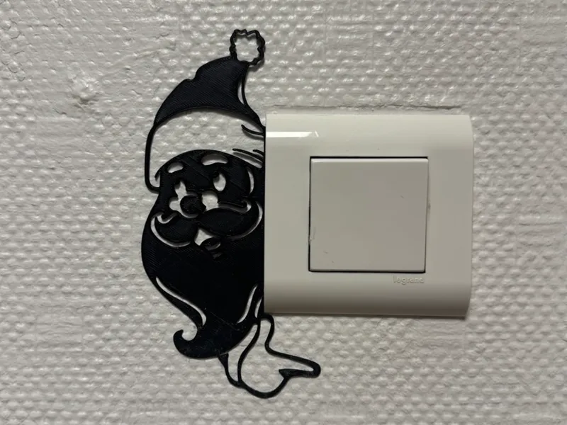 Switch decor Santa Claus