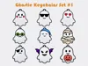 Ghosties Set 1 AMS