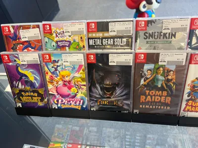 Switch Display Stand For Retail Store