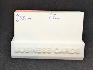 Simple Business Card Stand