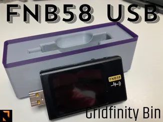 Fnirsi FNB58 USB Tester Gridfinity bin