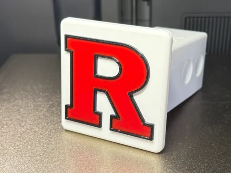 Rutgers Hitch Cover 2"