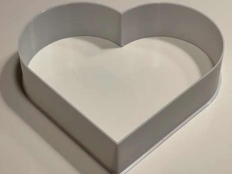CheeseCake Mold - Heart design