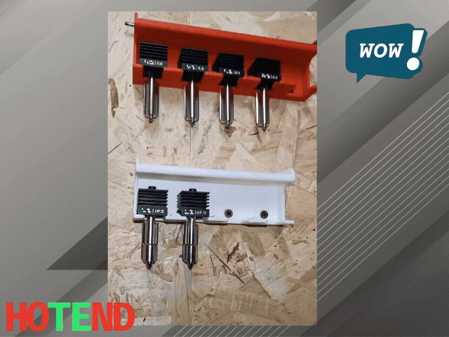 2 HOTEND HOLDER P2S, H2D ,H2S