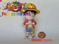 AMS Painted Monkey D. Luffy