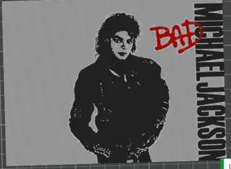 Michael Jackson hueforge repost