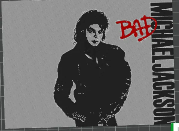 Michael Jackson hueforge repost