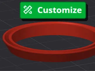 Rubber gasket - openscad