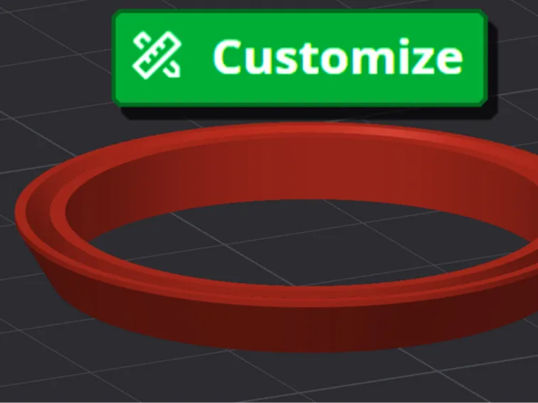 Rubber gasket - openscad