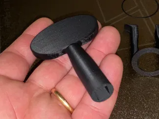 Square key for gas meter box