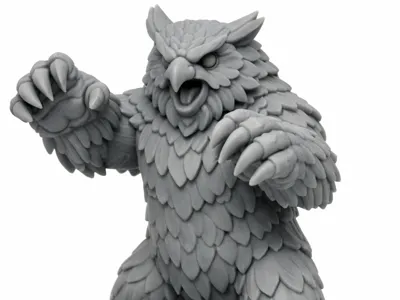 DnD - Owlbear – Wild Beast – Tabletop Miniature