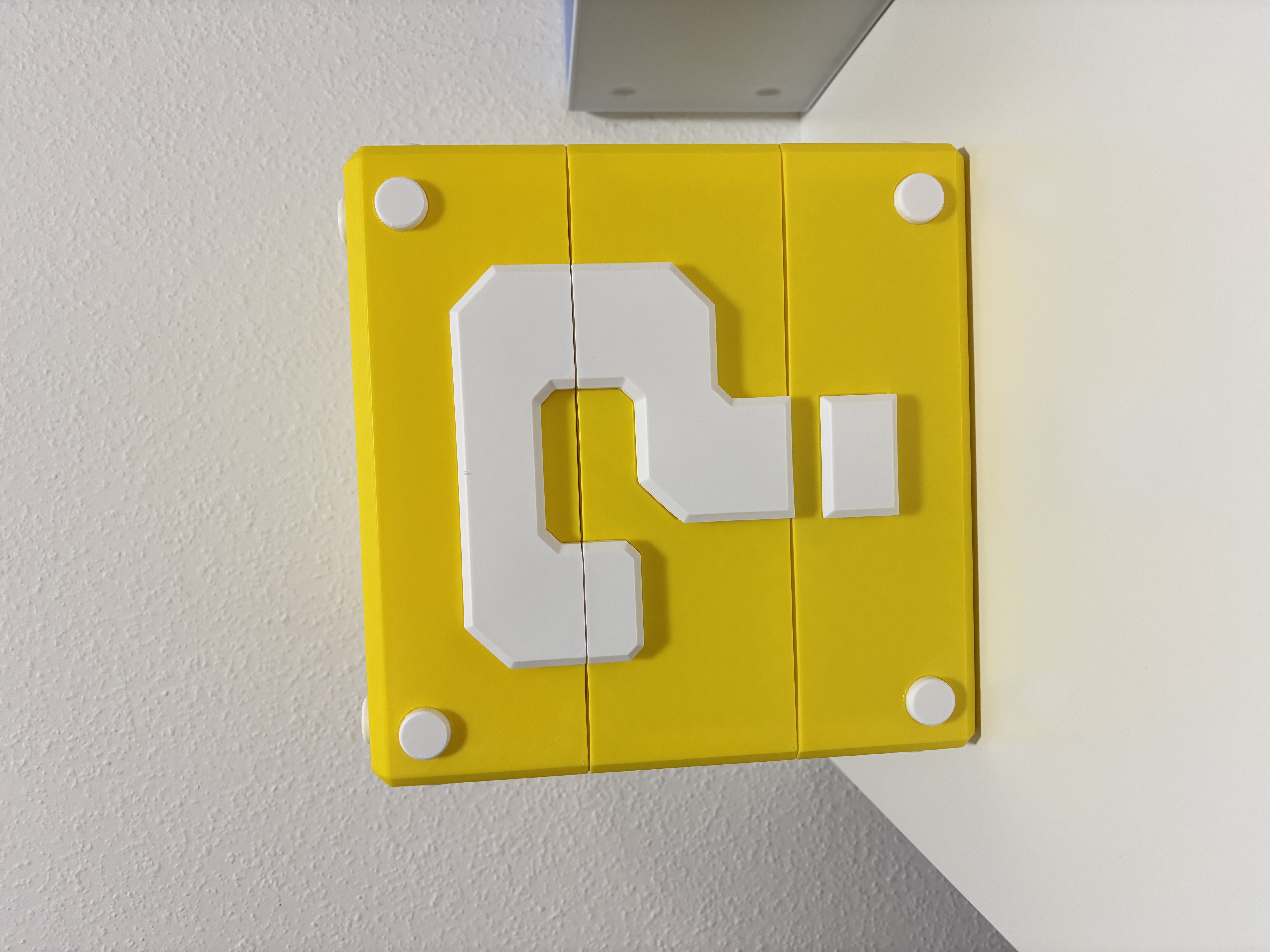 Miniatura 2 do modelo 3D Mario超级马里奥问号方块收纳盒-3层抽屉-分件拼装-所有机型适配