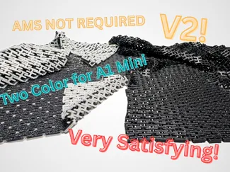 Satisfying Chain Linked Fabric Fidget V2 