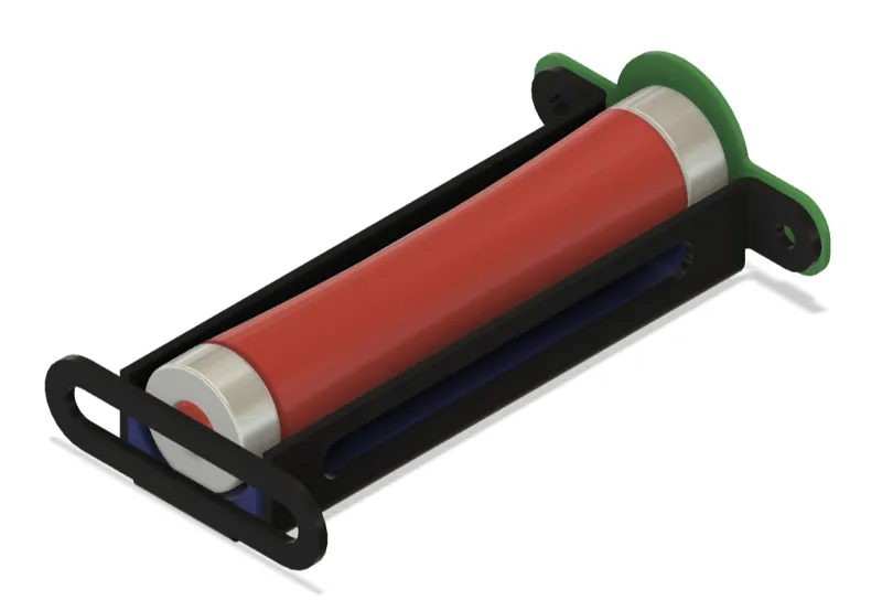 Bambu Rear Spool Roller Adapter Uses Less Filament